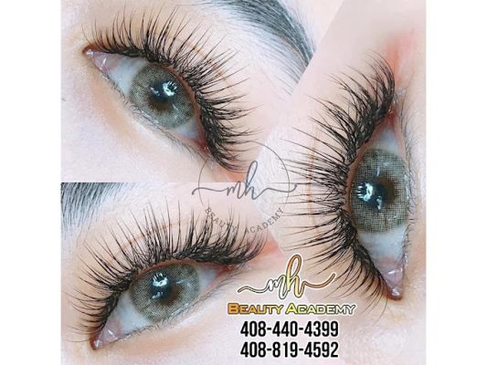 Hybrid Eyelash Extensions